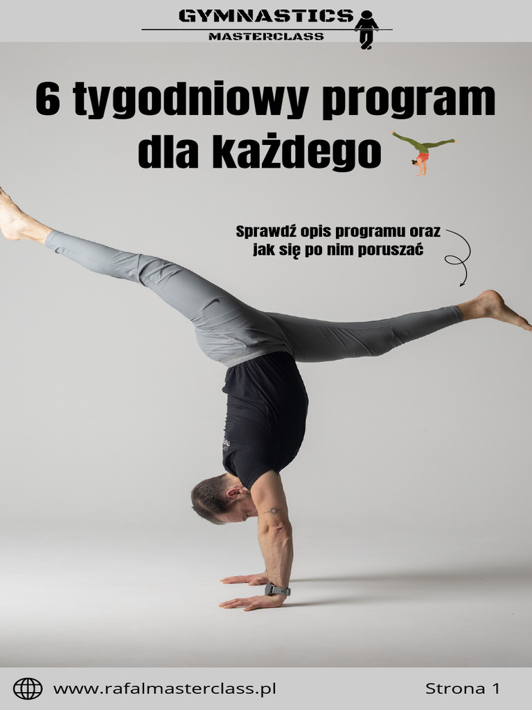 Program Handstand 6 Tygodni PDF | PDF