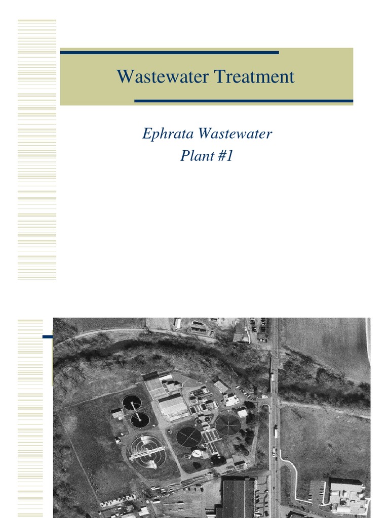 Wastewater Treatment Notes PDF | Download Free PDF | Sewage Treatment ...