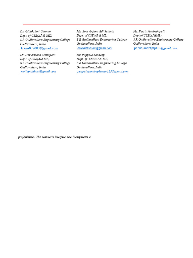 Multi-Threaded Web Vulnerability Scanner | PDF | Security | Computer ...