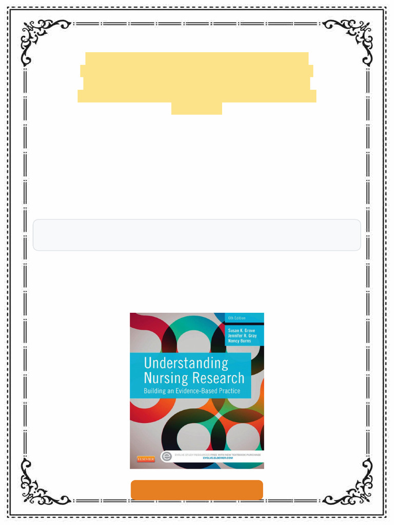 Understanding Nursing Research Building an Evidence Based Practice 6th ...