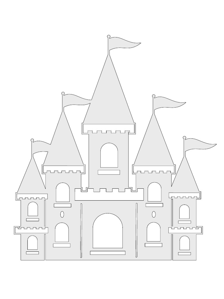 Princess Castle Hand Papercutting | PDF
