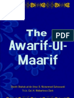 Awarif Ul Maarif by Shaykh Shahabuddeen Sohrwardi R A