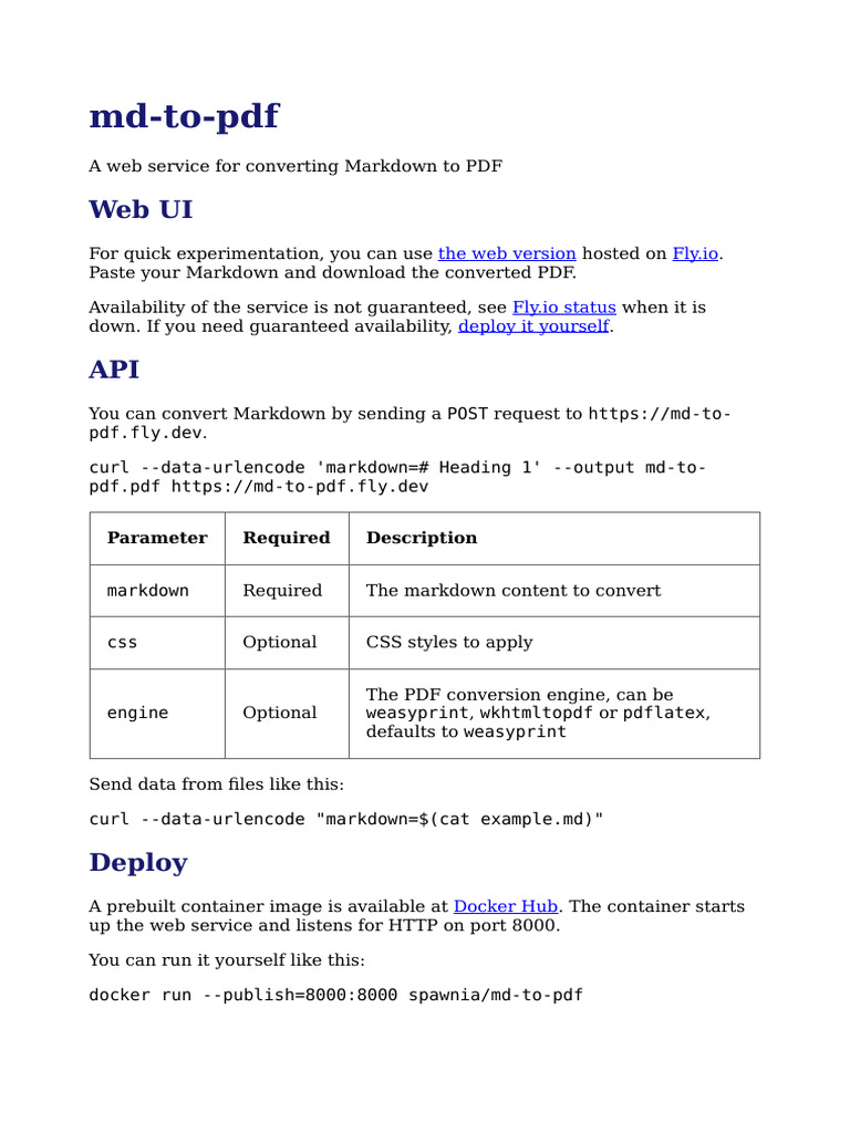 Konversi Markdown ke PDF Online Gratis | PDF