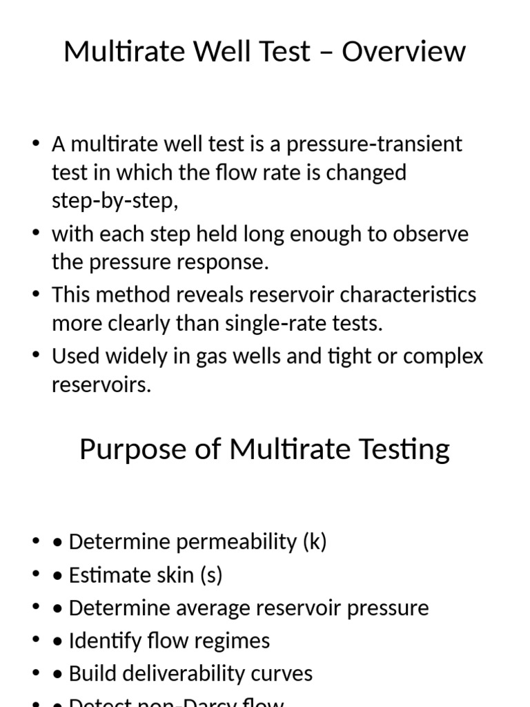 Multirate Well Testing Explained | PDF | Petroleum Reservoir | Liquids