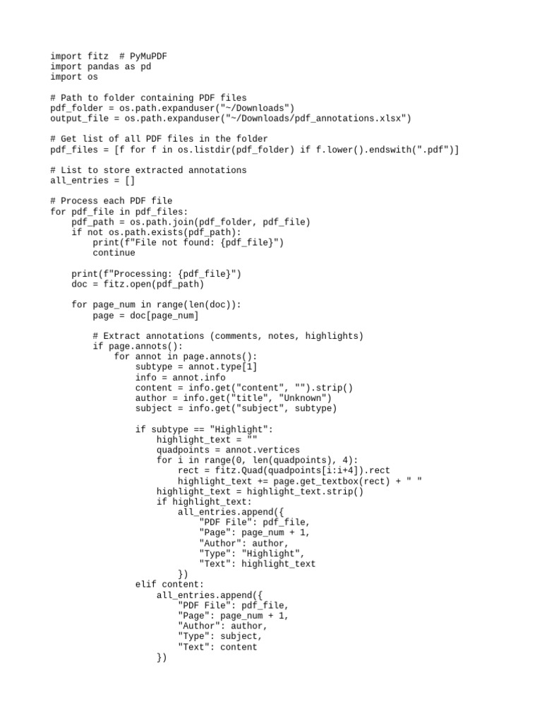 Template Collect PDF Annotations | PDF | Communication Software | Reference
