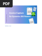 Dynamics 365 Invoice Capture Overview | PDF