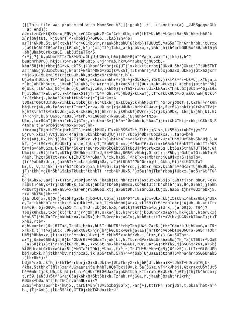 MoonSec V3 Protection Overview | PDF