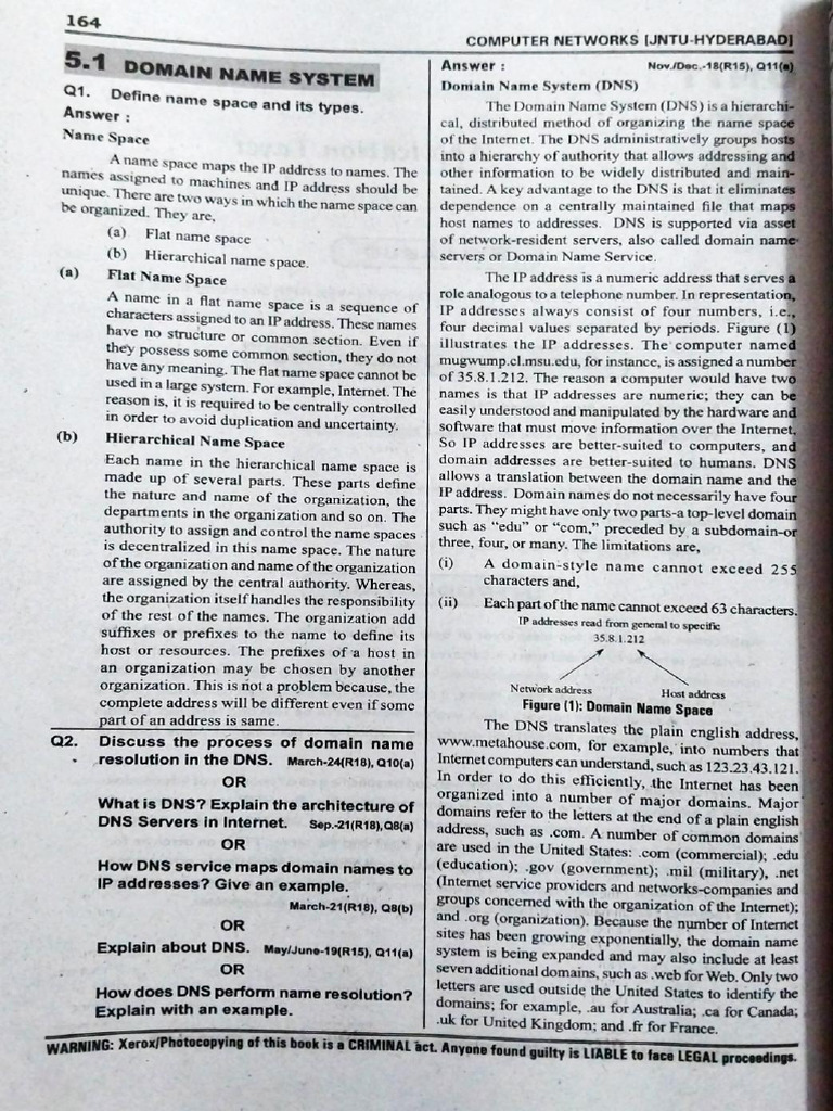 Computer Networks Unit 5 | PDF
