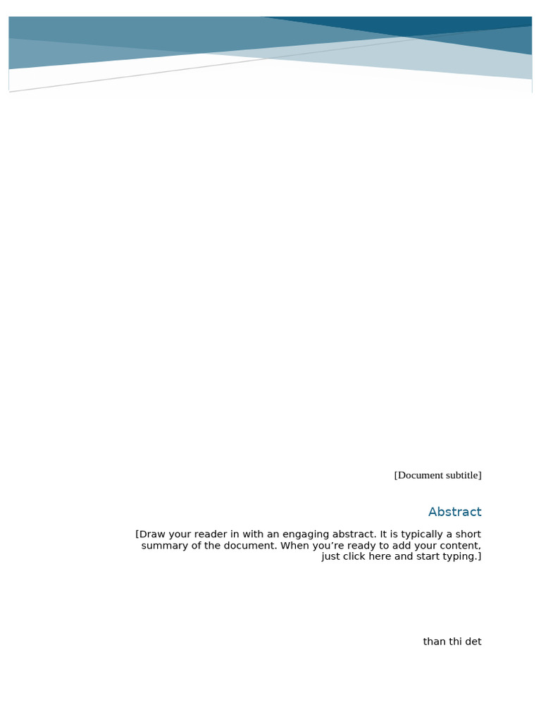Assignment Template | PDF