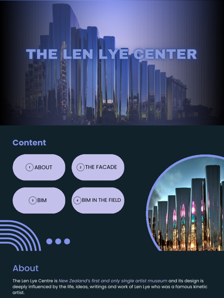 Len Lye Centre: Innovative Facade Design | PDF | Building Information ...