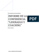 Coaching Informe Conferencia