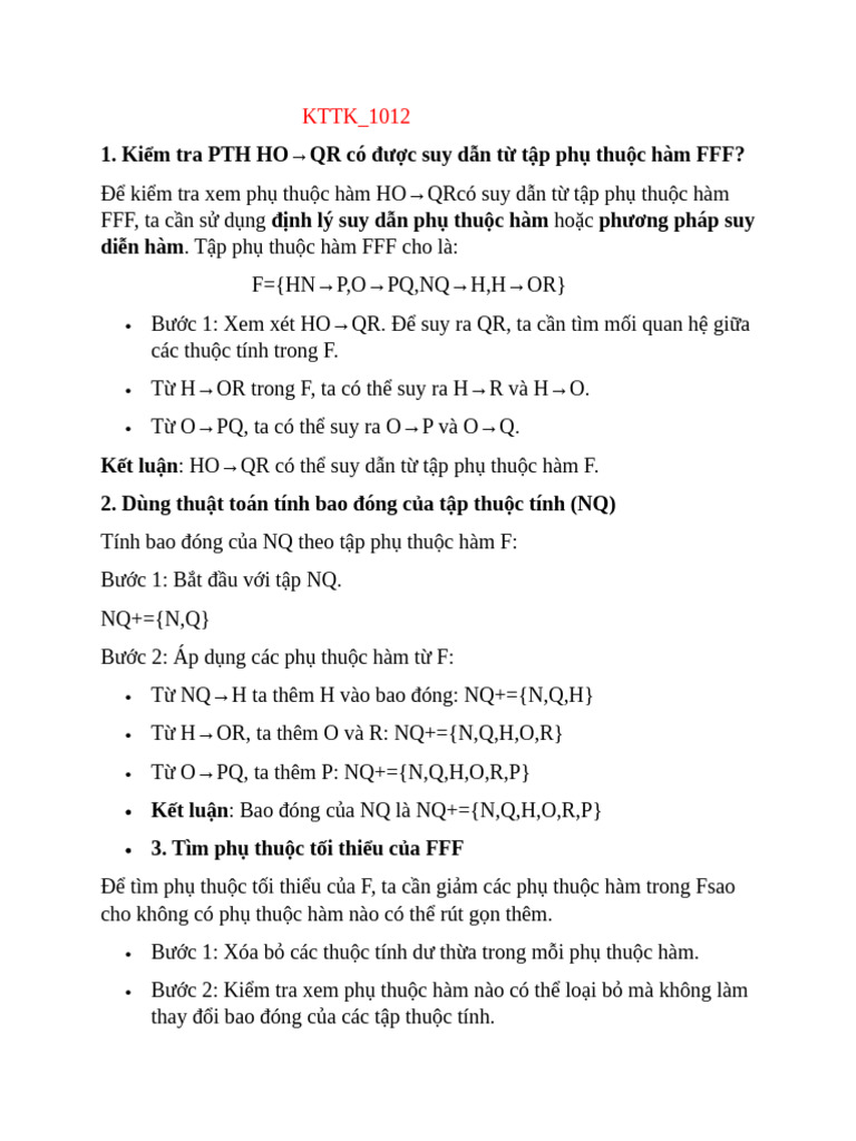 KTTK | PDF