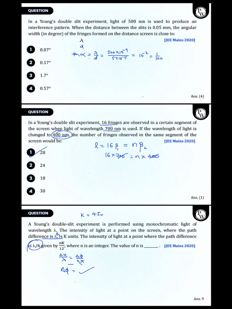 Wav Opt Questions | PDF
