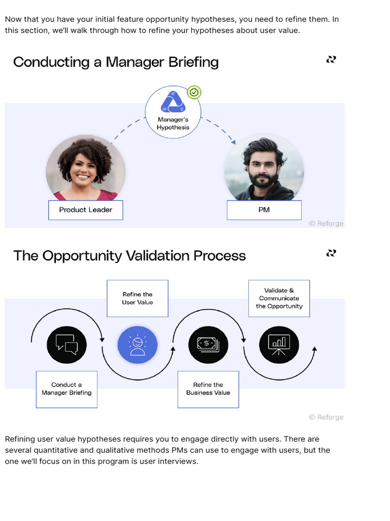 Refining User Value Through Interviews | PDF | Target Audience | Self ...
