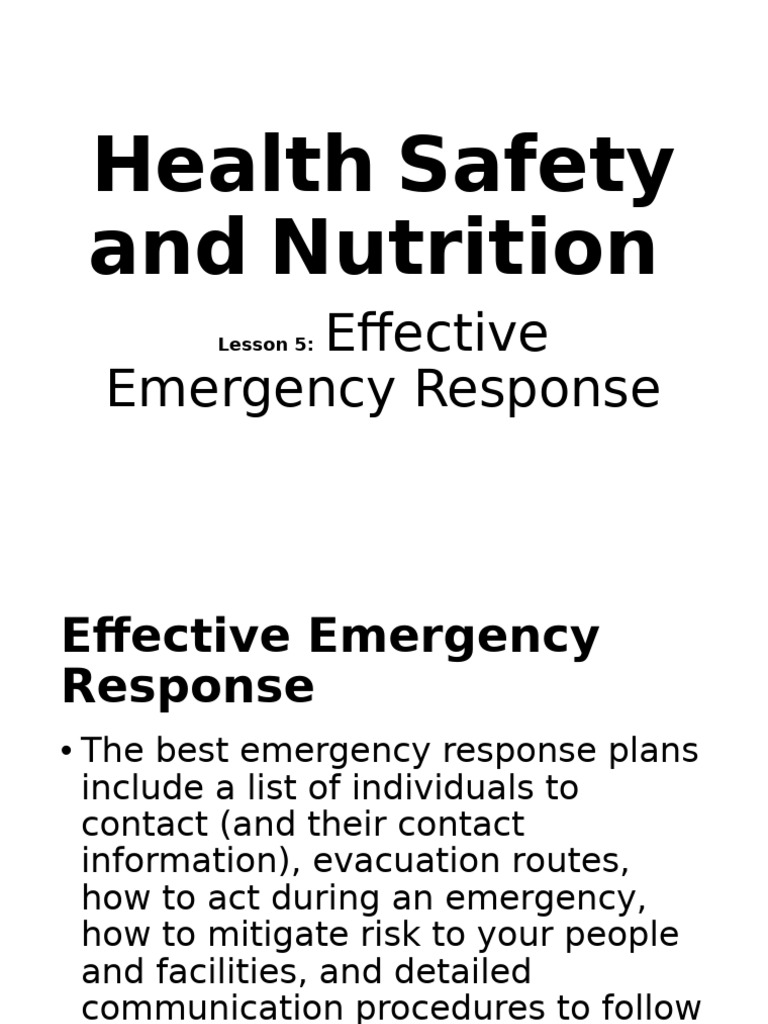 Emergency Response Planning Guide | PDF