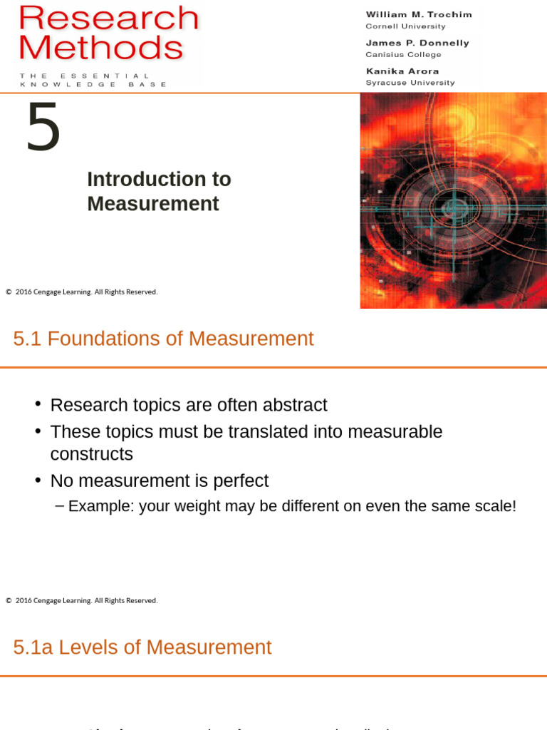 Levels and Quality of Measurement Explained | PDF | Level Of ...