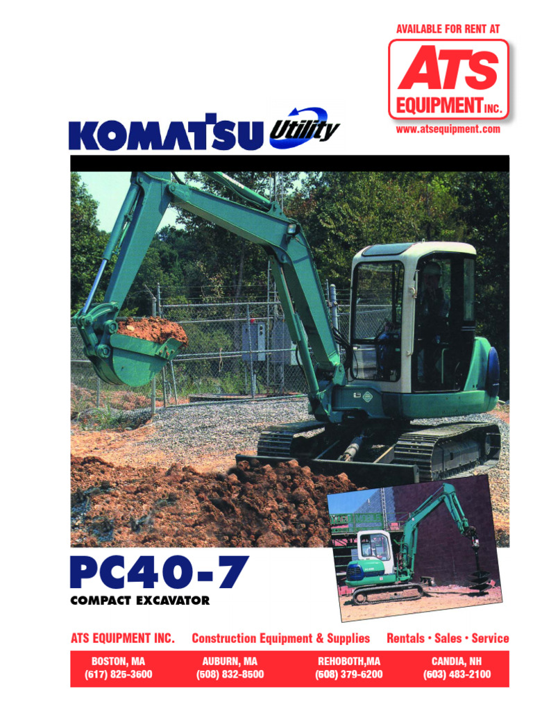 Komatsu PC 40 | PDF