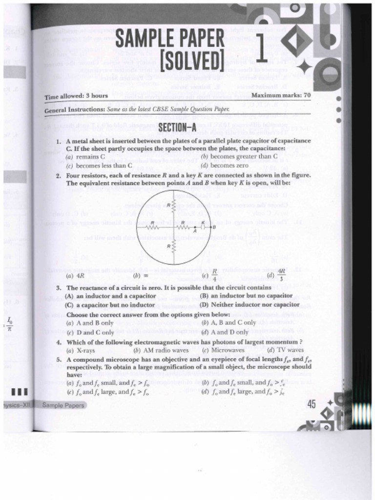 Physics Test 1 | PDF