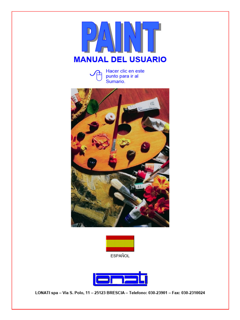 Manual de Usuario para PAINT en Windows | PDF | Ventana (informática ...
