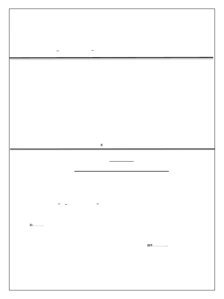 Grade X Mathematics Pre-Board Exam 2 | PDF | Circle | Area