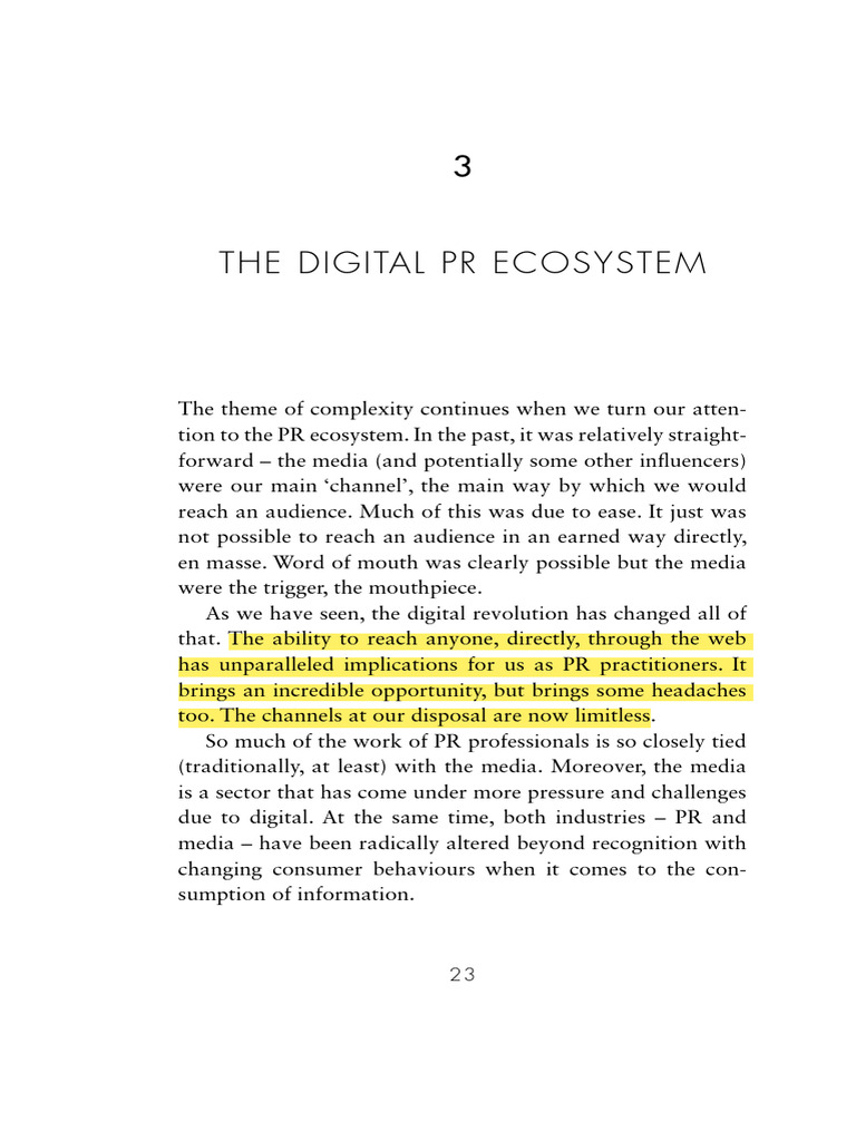 Digital_PR_----_(3_The_Digital_PR_Ecosystem) | PDF | Communication ...