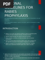 DOH Rabies PEP Guidelines 2024 | PDF