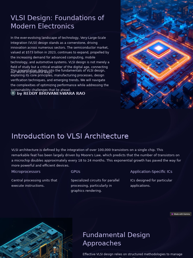 VLSI Design: Key Concepts & Trends | PDF | Very Large Scale Integration ...
