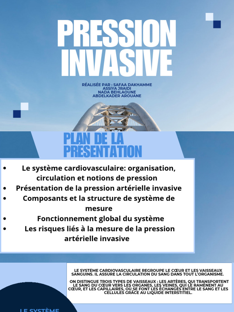 Pression Artérielle Invasive : Guide Complet | PDF | Sang | Vaisseau ...