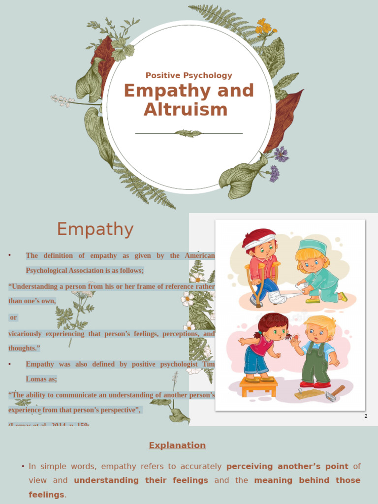 Empathy and Altruism | PDF | Empathy | Altruism