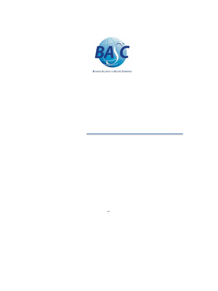 Estandar_Internacional_BASC_6.0.2 | PDF | Seguridad | La seguridad ...