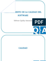 Aseguramiento de La Calidad Del Software