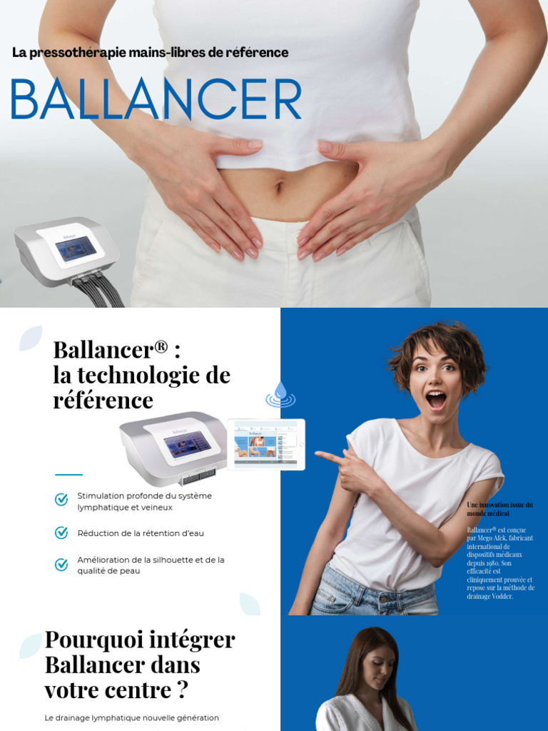Pressothérapie Ballancer : Efficacité et Rentabilité | PDF