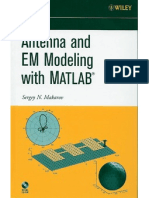 Antenna and EM Modeling With MATLAB - Sergey N. Makarov