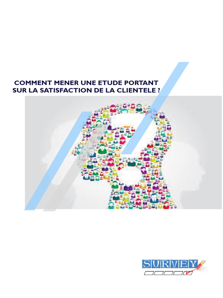 Étude de la Satisfaction Clientèle | PDF | Échantillonnage ...