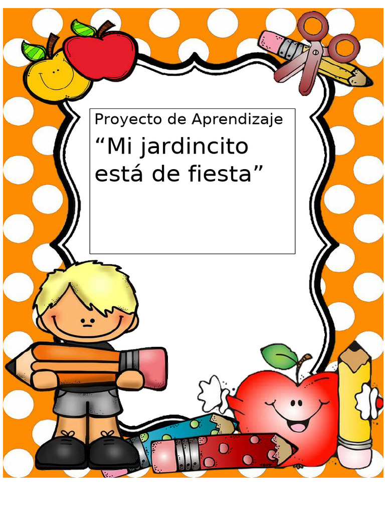 Proyecto de Aprendizaje en Educación Inicial | PDF | Educación de la ...