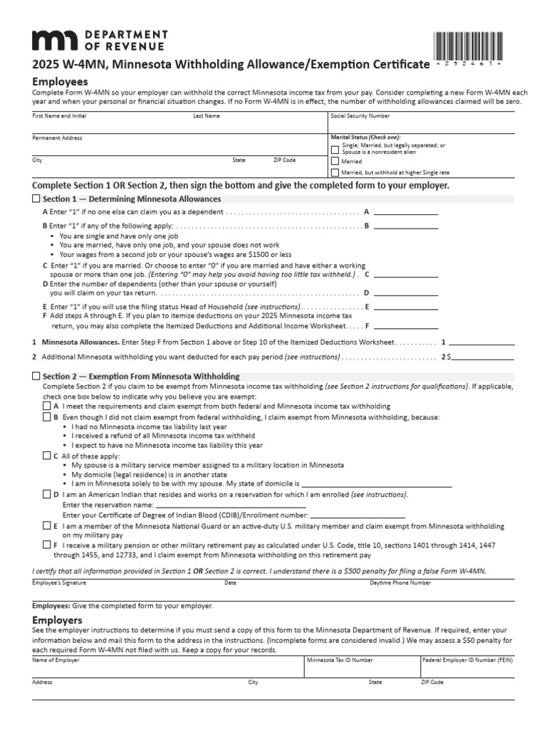 w-4mn | PDF | Income Tax | Taxation