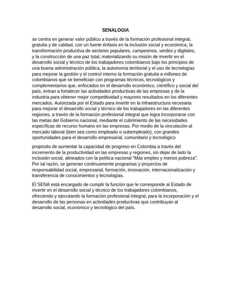 Sen Alogia | PDF