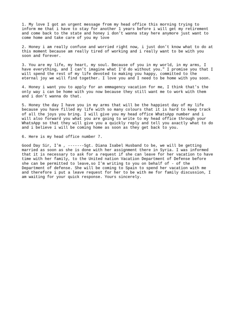 Military Vacation | PDF