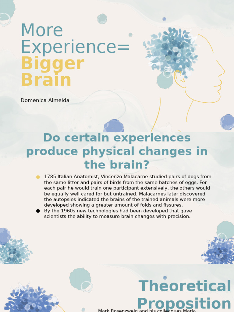 Impact of Environment on Brain Growth | PDF | Brain | Cognitive Science