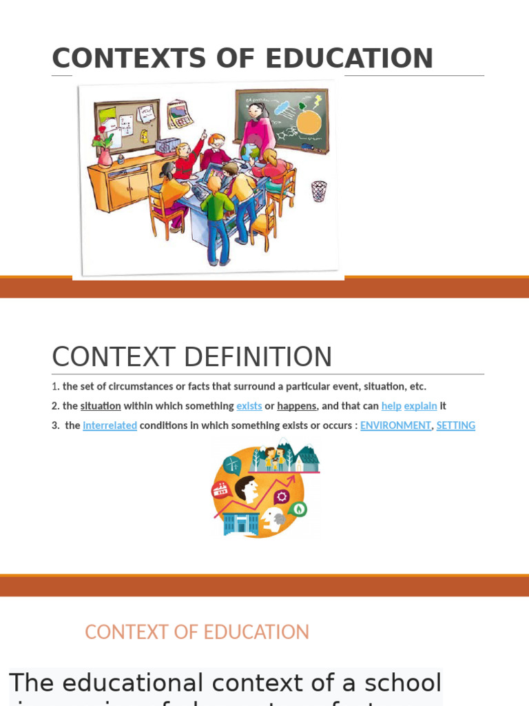Understanding Educational Contexts | PDF | Intelligence | Liberal Arts ...
