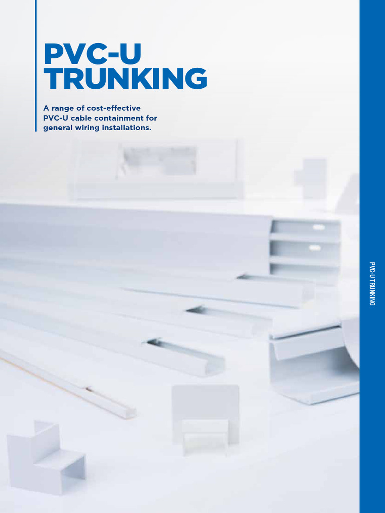 Cost-Effective PVC-U Trunking Solutions | PDF | Electrical Wiring ...