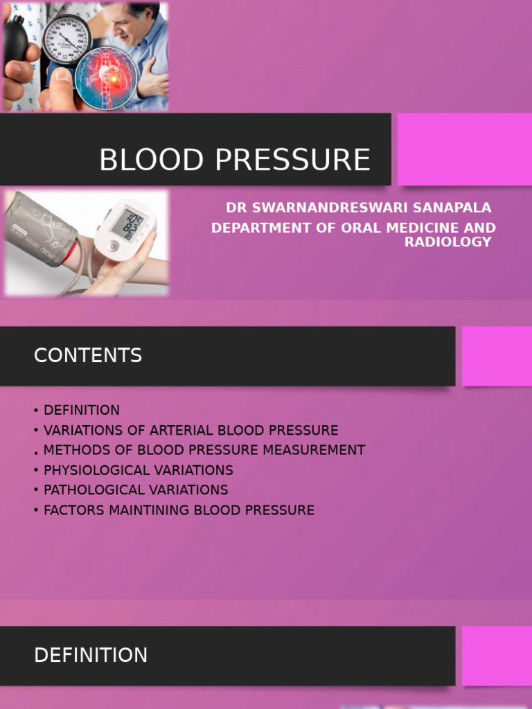 Understanding Blood Pressure Variations | PDF | Blood Pressure ...
