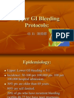 Upper GI Bleeding Protocols