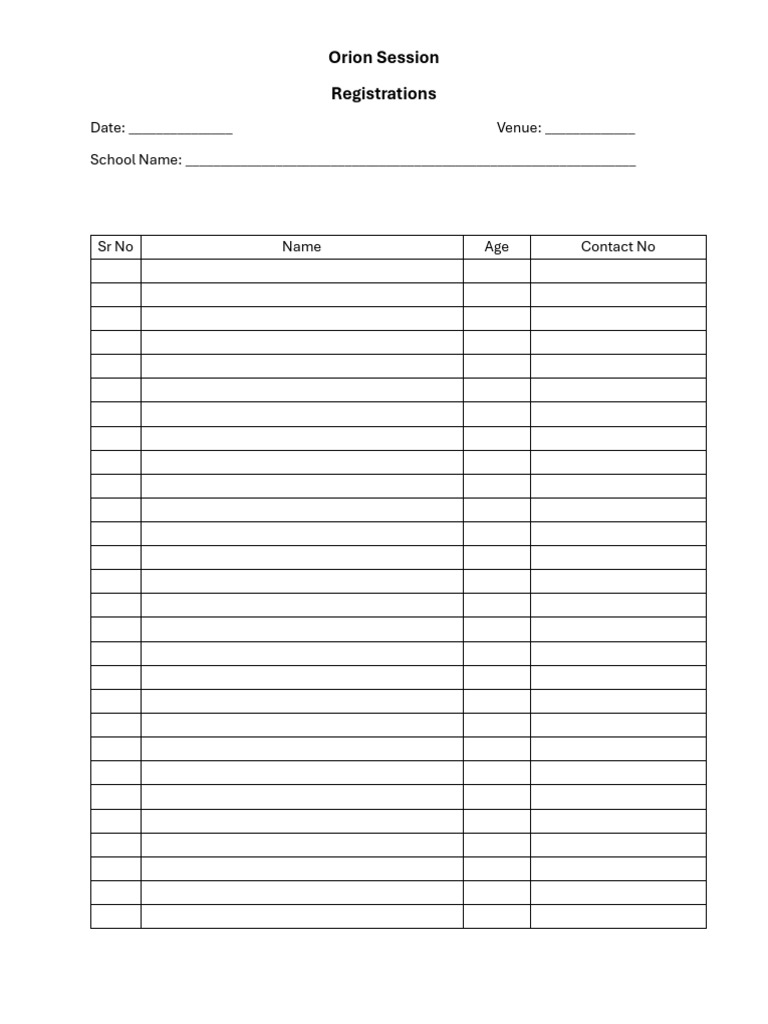 Registration 1 | PDF
