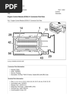 K20 Engine Control Module Wiring Guide | PDF | Fuel Injection | Throttle