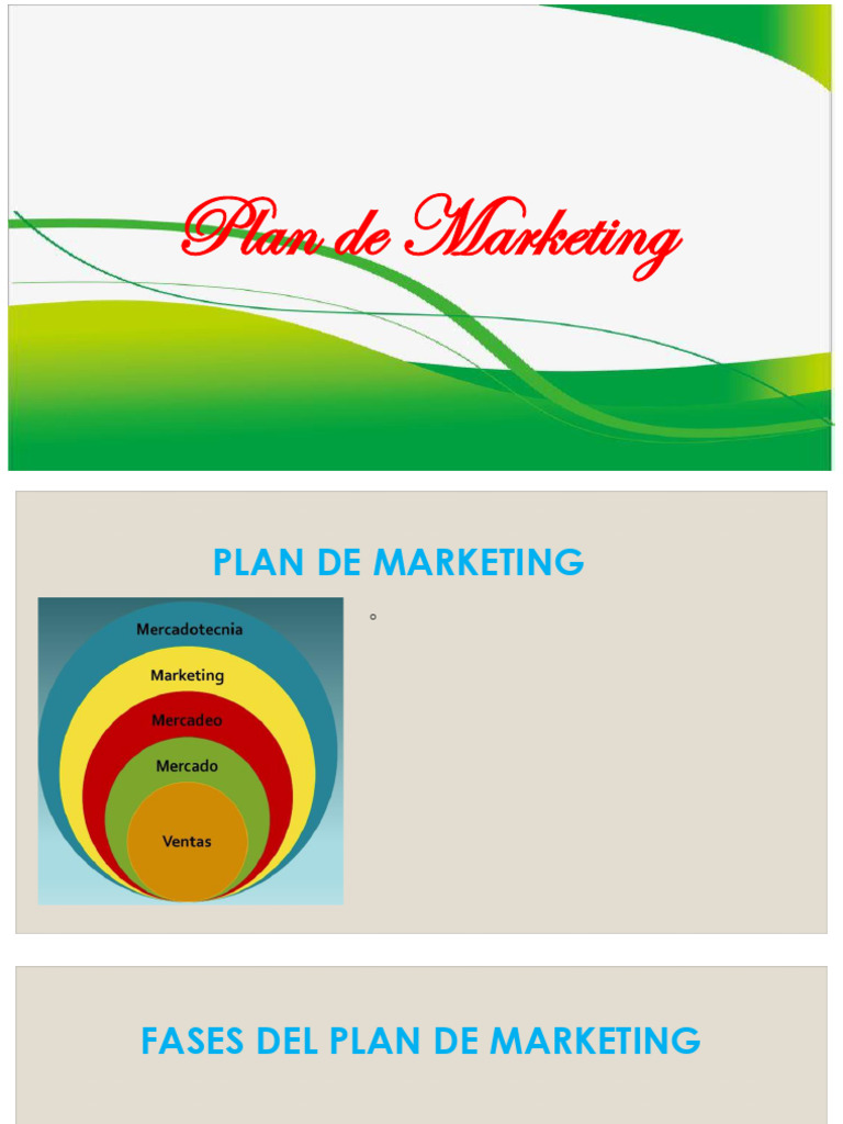 Guía Completa para un Plan de Marketing | PDF | Marketing | Análisis FODA