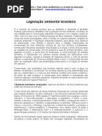 Legislacao Ambiental Brasileira
