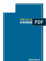 CU Online Handbook 2009