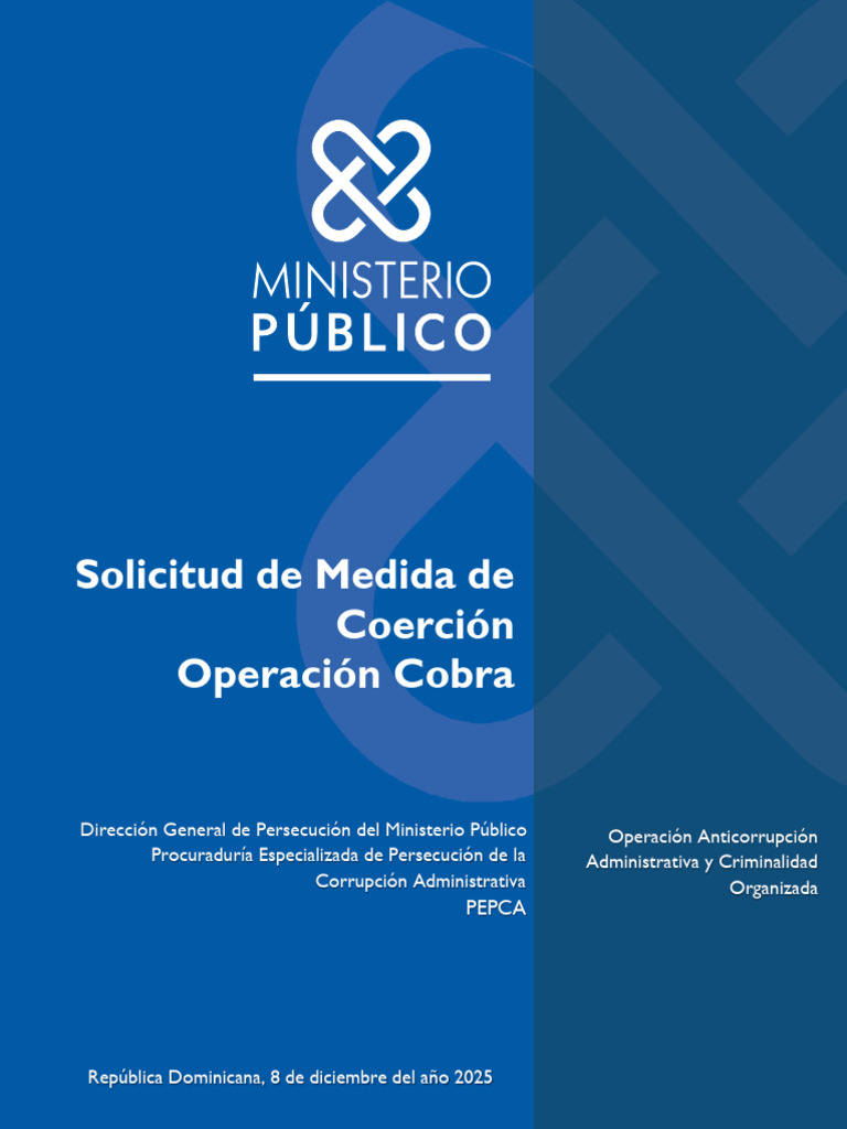 Solicitud de Coercion Cobra | PDF