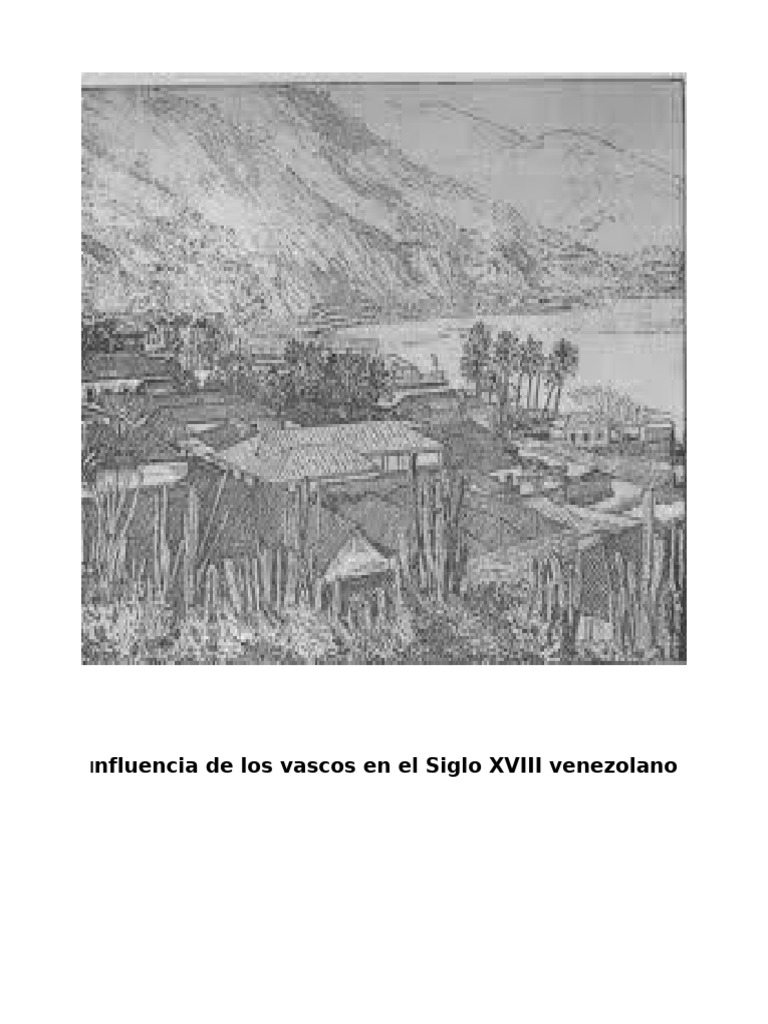 Influencia de Los Vascos en El Siglo XVIII Venezolano | PDF | Venezuela ...